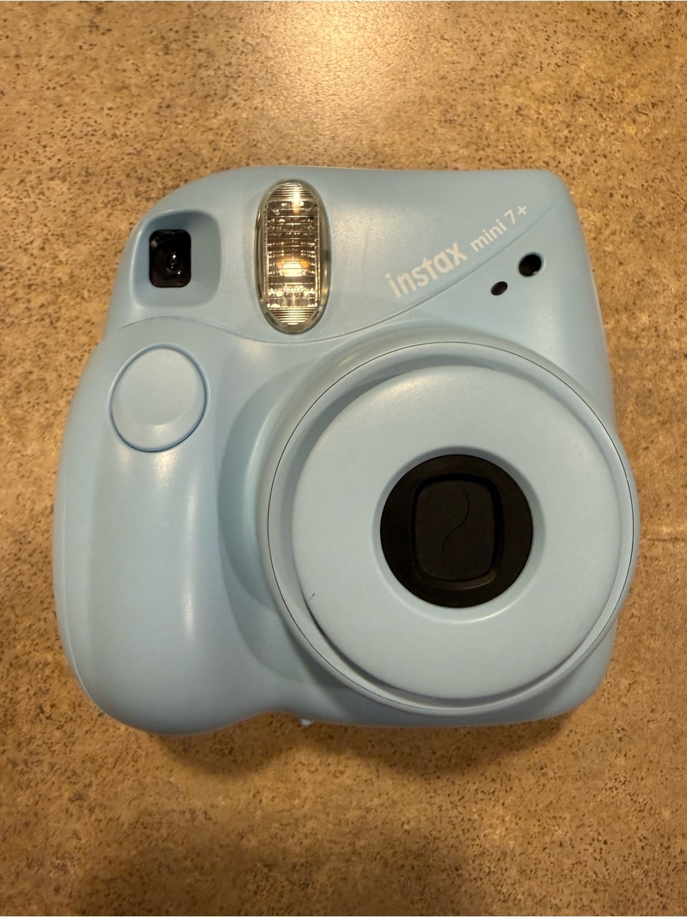 Fujifilm Instax Mini 7+ Plus Instant Camera Light Blue Instant Print - Tested